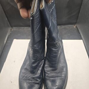Nocona‎ Tan and Black Leather Boots